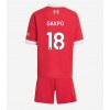 Liverpool Cody Gakpo #18 Hjemmedraktsett Barn 2025-26 Kortermet (+ korte bukser)